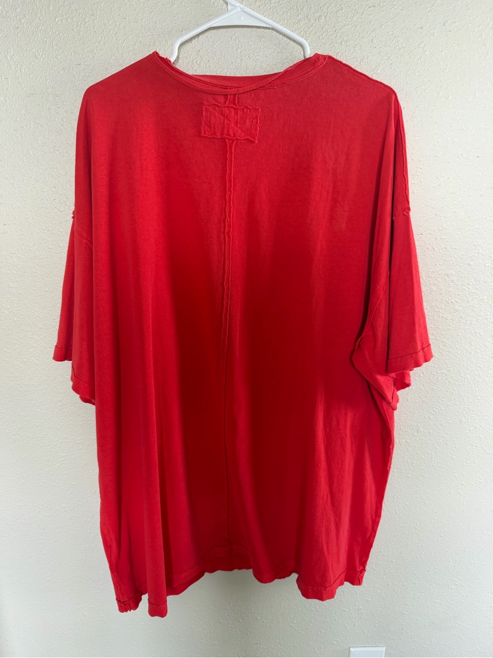 We the free red t shirt/ dress